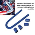 thumbnail image 3 of Stainless Steel Flex Coolant Hose Kit for Universal Engine Cooling 48 Inch, 3 of 7
