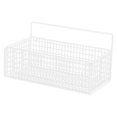 thumbnail image 1 of Hanging Kitchen Baskets Wall Decor Iron Floating Shelves Wire Storage Basket for White, 1 of 9
