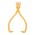 thumbnail image 2 of Log Lifting Tongs, Sturdy Construction Rustproof Wood Loading Pliers 16 Inch  for Wood Handling, 2 of 7