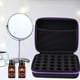 thumbnail image 4 of Almacenamiento Aceite Esencial 30 Botellas 15ML Caja Transporte Portátil () Púrpura, 4 of 9