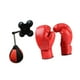 thumbnail image 1 of Bola de reacción de boxeo, bolsa de velocidad, saco de boxeo de boxeo Speedball para Taekwondo Entrenamiento en casa Gym Gym Practice Equipo de, 1 of 8