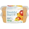 Gerber Organic Freshful Start Homestyle Butternut Squash, Apple & Mango with Coriander Baby Food, 2-4 oz Tubs