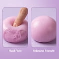 thumbnail image 6 of Mochi Squeeze Toys, Jumbo Squeeze Toys, Soft Daifuku Texture, Sensory Squeeze Toys, Stress Balls Squeeze, Squeeze Toys for Relaxation, Ocean Blue, 1 Pc, 6 of 6