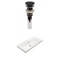 thumbnail image 1 of American Imaginations 31.73-in. W 3H4-in. Ceramic Top Set In White Color - Overflow Drain Incl. AI-30901, 1 of 8