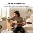 thumbnail image 5 of Fender FA Series Dreadnought Acoustic Guitar - Natural w/ Gig Bag, 5 of 9