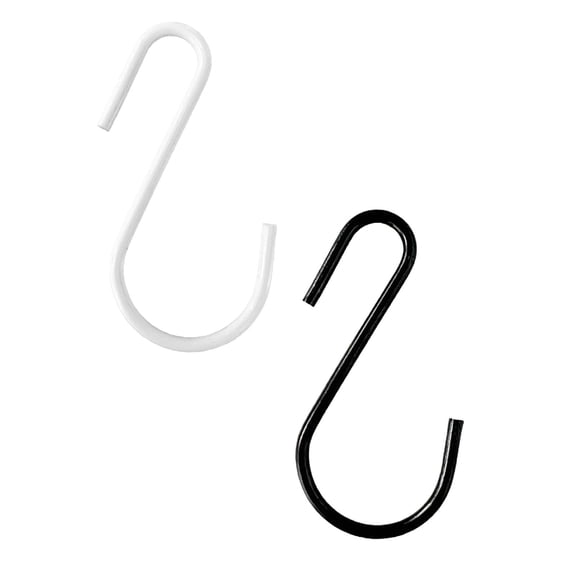 2 pcs!! DreamyJuly 1.5 Inch S Hooks For Hanging Metal S Shaped Hook Christmas Ornament Hooks S Wire Hanger‌ Connectors For Hanging Jewellery Small Kitchenware Potted Plants, hook up