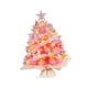 thumbnail image 2 of Mini árbol de Navidad iluminado, centro de mesa, adorno navideño, decoración navideña Rosa, 2 of 9