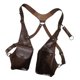 thumbnail image 5 of Bolso de hombro para las axilas, bolso de hombro para mujeres y hombres, para viajes de compras de fiesta Marrón, 5 of 8