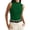 Green #14, variant on Tank Tops Women Mock Neck Sleeveless Tops 2026 Summer Knit Office Layer Tees Ribbed Lightweight Turtleneck Loose Fit Basic Tanks