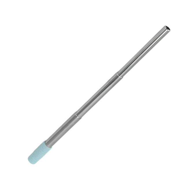 Paille à Boire Pliable, Paille Métallique Portable et Réutilisable pour Gobelets de 30 Oz 20 Oz