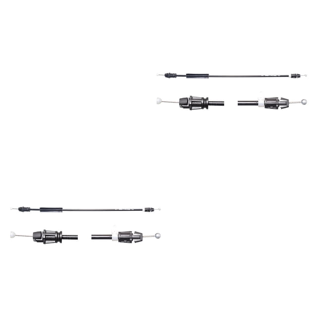 Par de CHICOTES CERRADURA CHEYENNE 2007 al 2013 CHEVROLET Traseros HUSHAN .