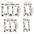 thumbnail image 2 of Yayeee Rocker Switch Wall Plate 1-Gang 4.6"x2.9" Home Decorative Outlet Cover, Brown Christmas House, 2 of 6