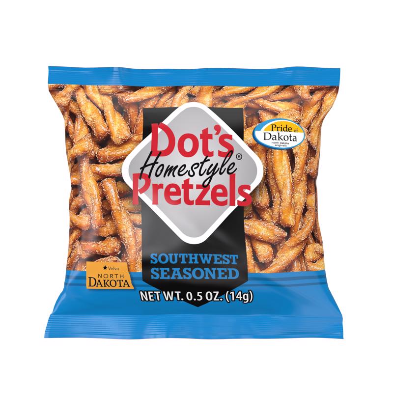 Dot's Homestyle Sample Bag Southwest Pretzels 0.5 oz Bagged