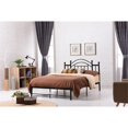 thumbnail image 4 of Hodedah Complete Metal Full-Size Bed with Headboard-Footboard in Black Finish, 4 of 5