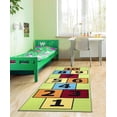 thumbnail image 3 of Ottomanson Children's Garden Collection Non-Slip Rubberback Hopscotch Design 3x6 Kid's Runner Rug, 2'7" x 6', 3 of 6