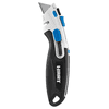 Restored Scratch and Dent HART 2-in-1 Safety Utility Knife, In-Handle Blade Storage (Refurbished)