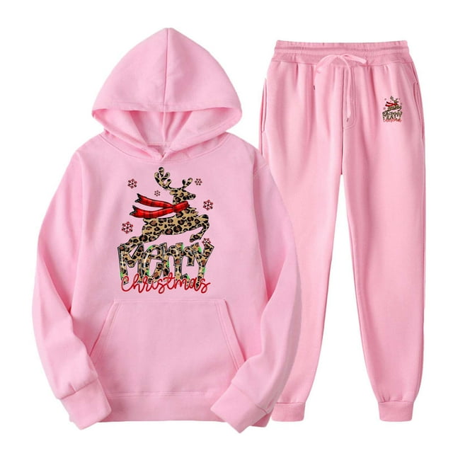 TIMIFIS Ensemble de Survêtement pour Hommes Roses 2 Pcs à Capuche, Tenue de Sport Athlétique, Chandail à Enfiler Décontracté pour Course Jogging Ensemble de Tenue de Sport SetsFall