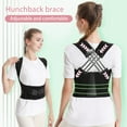 thumbnail image 2 of Happydeer Posture Corrector Adjustable Breathable Men Women Students Back Support Shoulder Back Brace Anti-hunchback Correction Belt Strap, 2 of 13