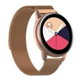 thumbnail image 3 of Bracelet en Acier Inoxydable Mode Montre Intelligente Bracelet de Remplacement Adapté pour Samsung Galaxy Watch Active, 3 of 6
