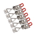 thumbnail image 3 of 5 Pieces Push Pull Type Toggle Latch Clamp Steel Lightweight Portable Adjustable with keyhole, 3 of 8