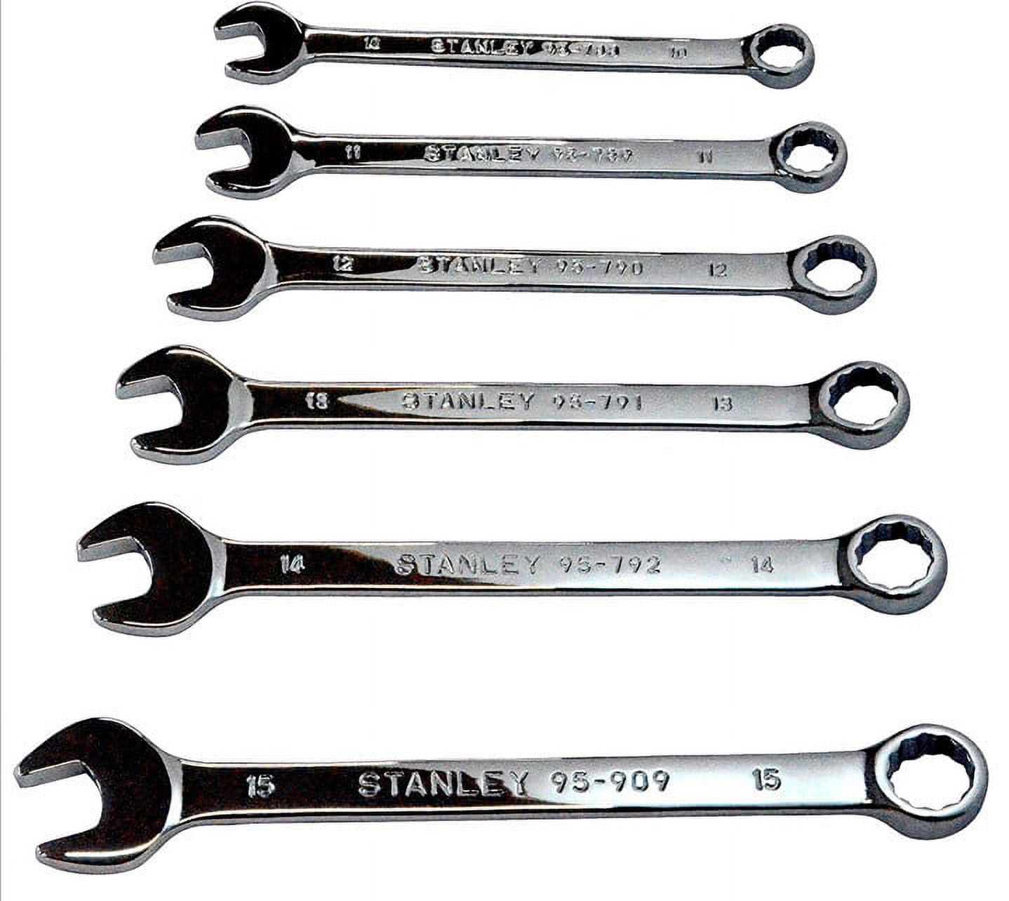 STANLEY 85-928 6-Piece Wrench Set, Metric