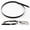 Black, variant on Electriduct UV Resistant 316 Stainless Steel Cable Ties - Length: 10" - Width: 0.18" - 25 Pcs