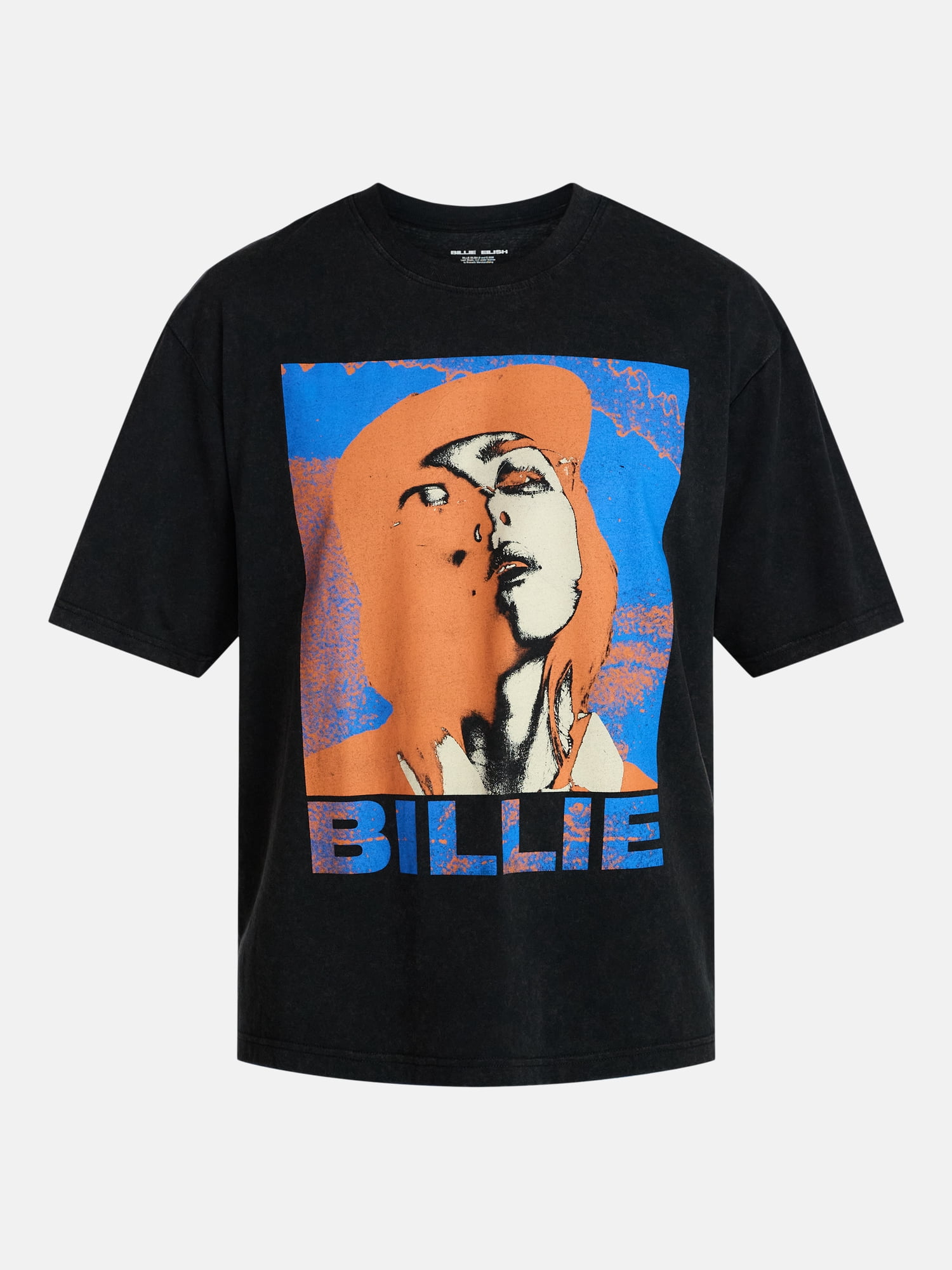 Billie Eilish Oversized Boxy Fit Pride Graphic Tee Shirt, Men's Sizes XS-3XL