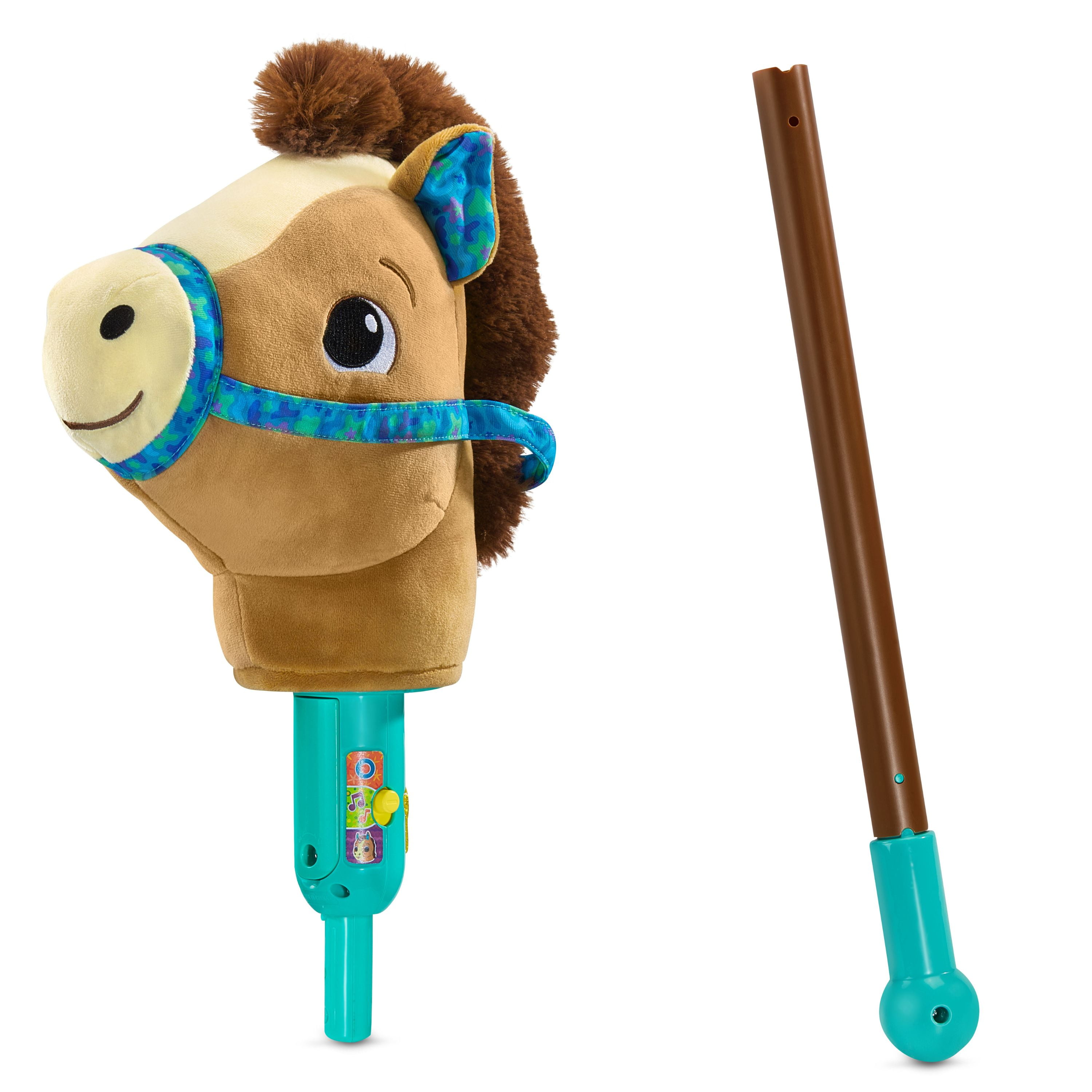 VTech Gallop & Giggle Horse Stick Pony With Motion Sensor for Kids - English Version, 3-6 Years