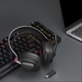 thumbnail image 1 of Auriculares Para Juegos Con Cable, Receptor 2.4G 4 Modos, Auriculares De Juego Inalámbros Ligeros Giratorios Ajustables, Botones Multifunción, Batería De 1000 Mah, 1 of 7
