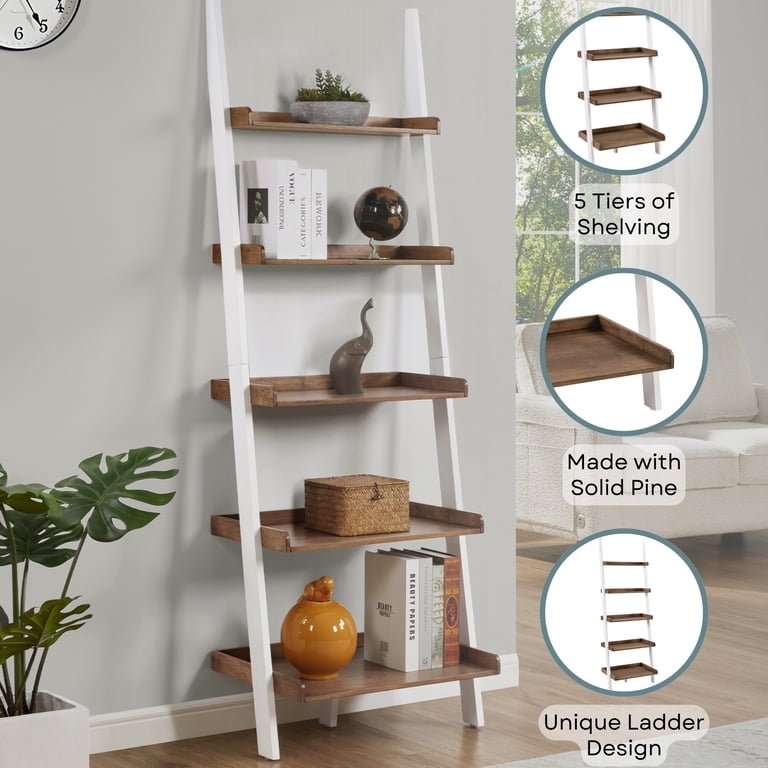 Convenience Concepts, American Heritage Bookshelf Ladder, 25