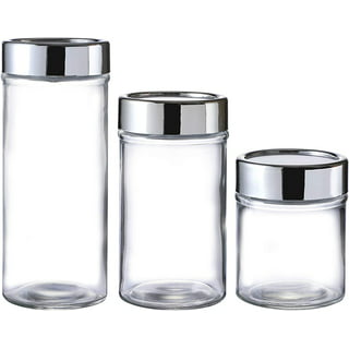 Waroomhouse Spice Jar Clear Leak-proof Glass Large Capacity Seasoning  Bottle Restaurant Supplies