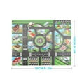thumbnail image 3 of Loespoir Pure English City Traffic Car Model Parking Lot Mat, City Traffic Game Mat, Car Model Parking Lot Playmat, Educational Traffic Scene Rug for Toy Vehicles, 3 of 9