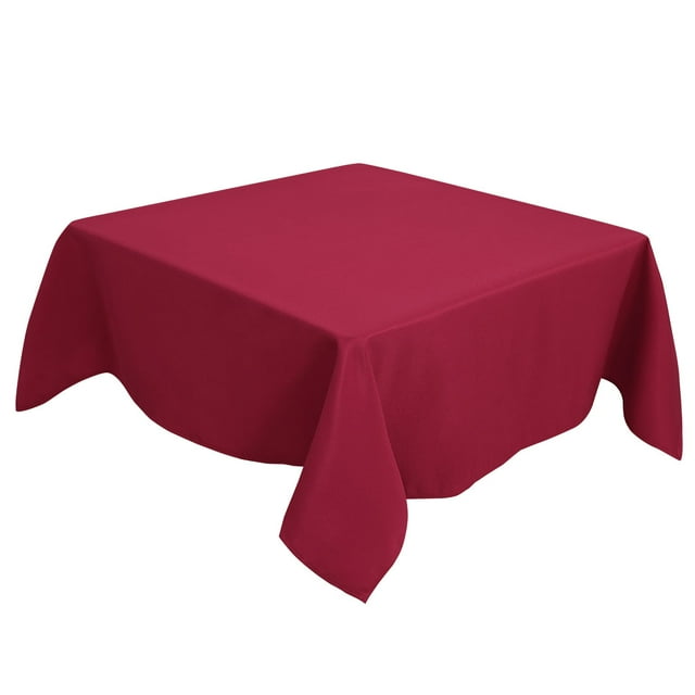 Unique Bargains Square Polyester Tablecloth for Indoor Outdoor 55x55 Inches