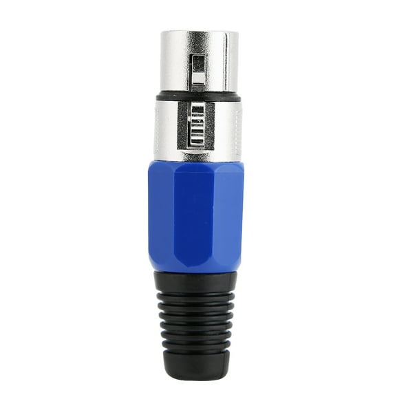 Connecteur de socket audio, xlr fiche féminine pratique pratique pour KTV pour la scène pour le studio