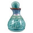 thumbnail image 1 of Ceramic Blue Perfume Essential Oil Bottle for Adults Home Use 1 Set, 1 of 8