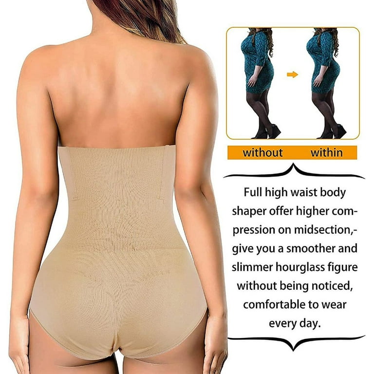 Women Butt Lifter Shapewear Hi-Waist Stomach Tummy Control Panty Waist  Trainer Body Shaper 