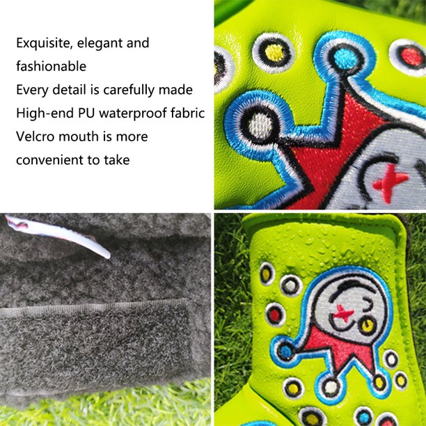 Funda Para Putter De Golf PU Golf Club Cover Durable Golf Putter Cover Accesorios deportivos (Verde) Hugtrwg Para Estrenar