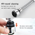 thumbnail image 4 of 2 Pieces 360 Degree Kitchen Filter Faucet Shower Extension Kitchen Sink Faucet Shower Head, 4 of 5