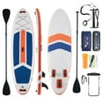 thumbnail image 2 of GIANNA Inflatable Stand Up Paddle Board, 10.5ft Paddle Boards with Non-Slip Deck and Premium SUP Accessories, 400 Lbs, Orange, 2 of 6