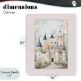 thumbnail image 4 of Stupell Industries Eclectic Enchanted Dreams Castle Canvas Art, 16 x 20, by Christine Simpson Art, 4 of 8