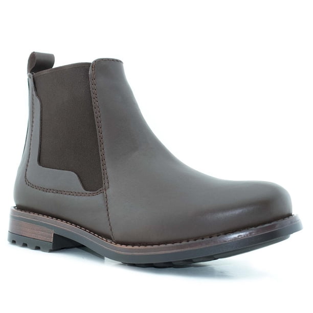 BOTIN CASUAL CABALLERO CON ELASTICO PIEL CAFÉ GIUSTO 15003 cafe 27.5 Giusto Sapore JAMES 15003 CAFÉ
