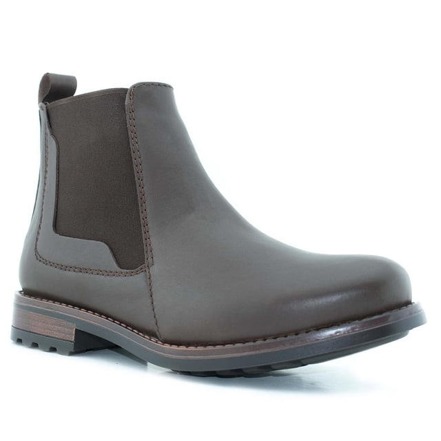 BOTIN CASUAL CABALLERO CON ELASTICO PIEL CAFÉ GIUSTO 15003 cafe 25.5 Giusto Sapore JAMES 15003 CAFÉ