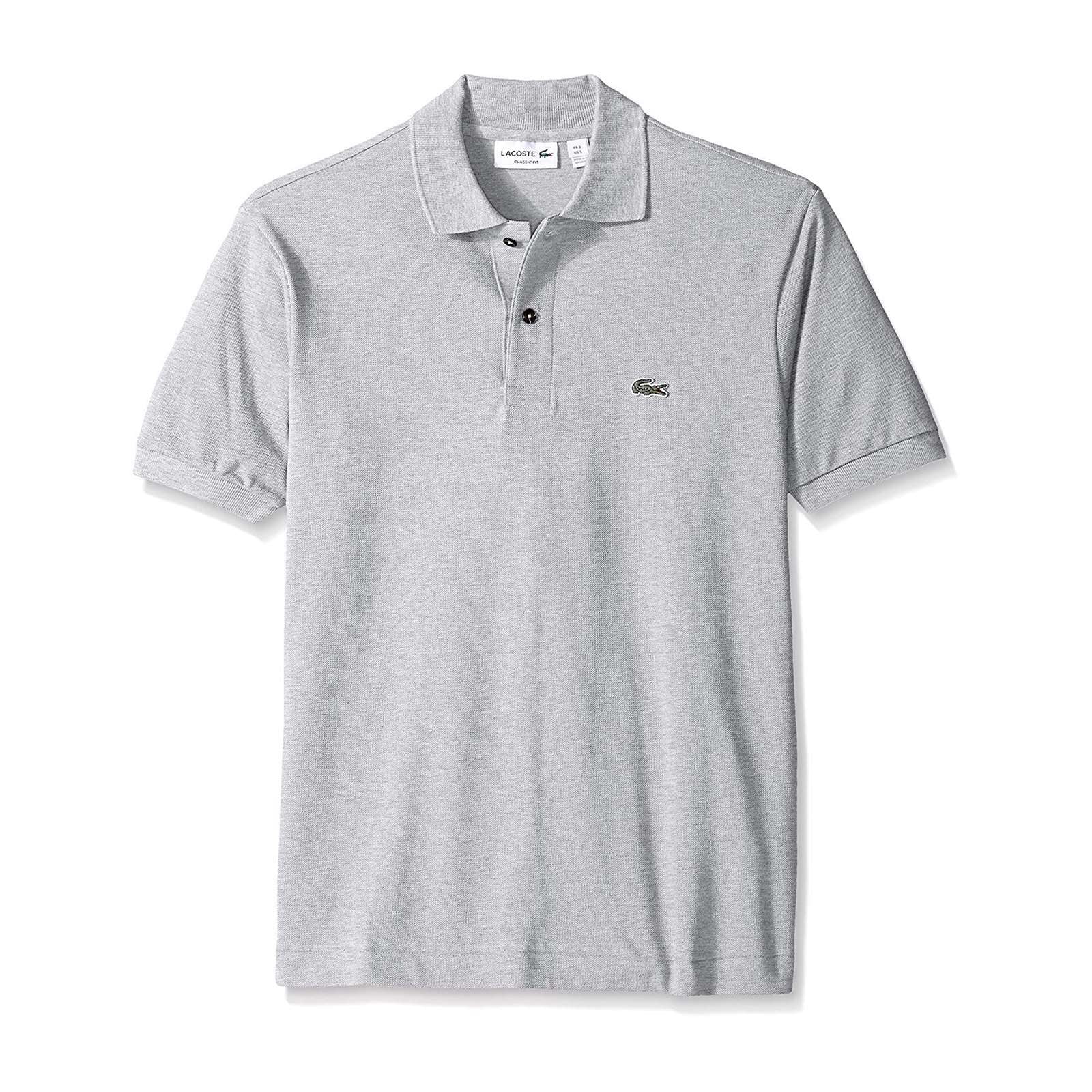 classic short sleeve pique shirt, silver/grey, x-large - Walmart.com