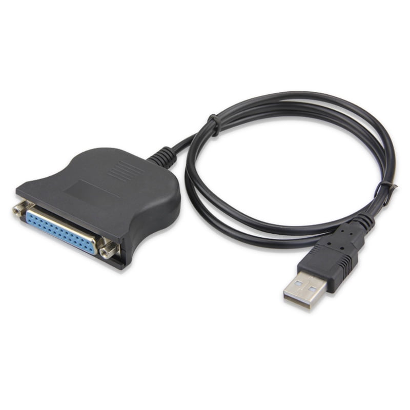 axGear USB to Parallel Female Converter Adapter DB25 IEEE 1284 Cable