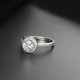 thumbnail image 3 of Anillo de compromiso clásico europeo y americano para mujer, con microincrustaciones de circonita AAA, chapado en platino, joyería de diamantes, 3 of 6