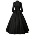 thumbnail image 2 of Medieval Gothic Victorian Renaissance Dress - Historical Elegant Dress for Masquerade Ball, 2 of 3
