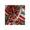 thumbnail image 3 of Regency 1 Inch Luxury Velvet Jeweled Ribbon, Silver, 5 Yards, 3 of 4