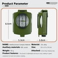 thumbnail image 4 of Arcticwind Compass,Outdoor Multi functional Compass North Needle,Metal Military Sighting Orienteering Compass,High precision,Waterproof Durable,Hiking Camping Hunting Professional Compass, 4 of 8