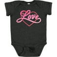 thumbnail image 3 of Inktastic Love in Red and Pink with Heart Boys or Girls Baby Bodysuit, 3 of 5
