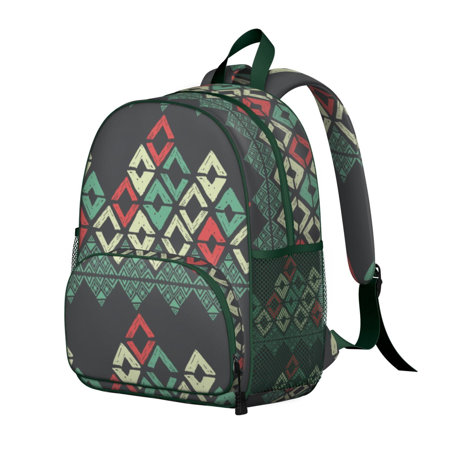 Farmhouse Rustic Cow Print Backpack - Waterproof & Ergonomic for Students - Durable, Spacious & Comfortable Wear